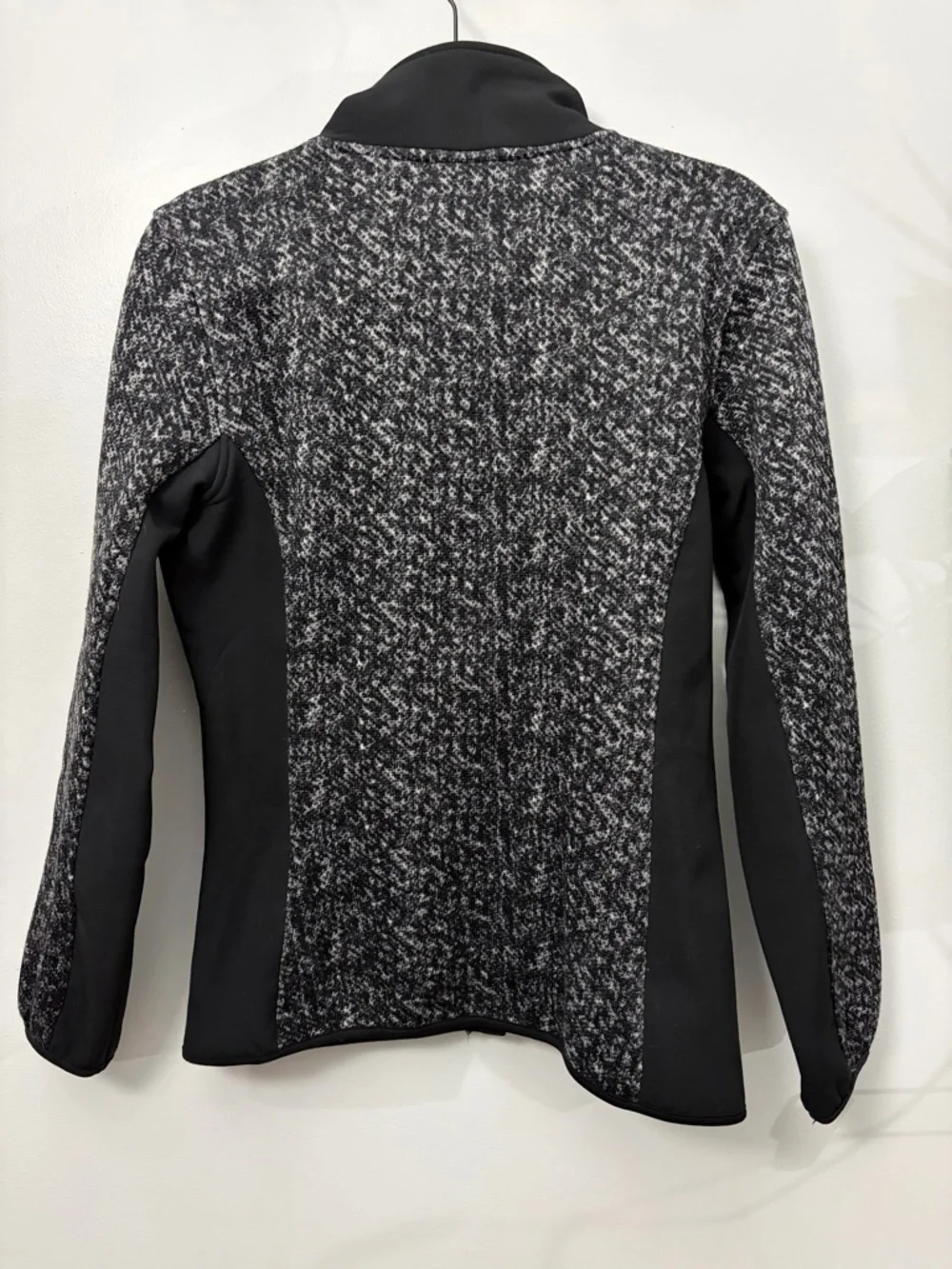 Reebok Women's Black Heather Tech Fleece Jacket